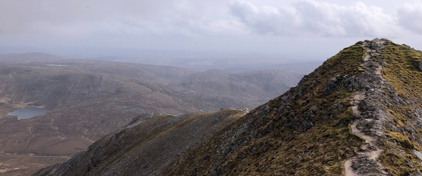 Summit of Mount Errigal, Co. Donegal, Ireland.