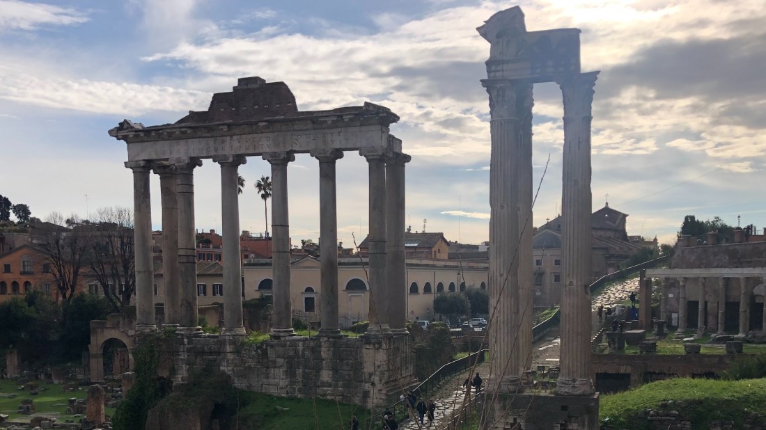 Roman Forum ruins